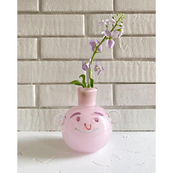 Lilac Bubble Face Vase Lilac Bubble Face Vase