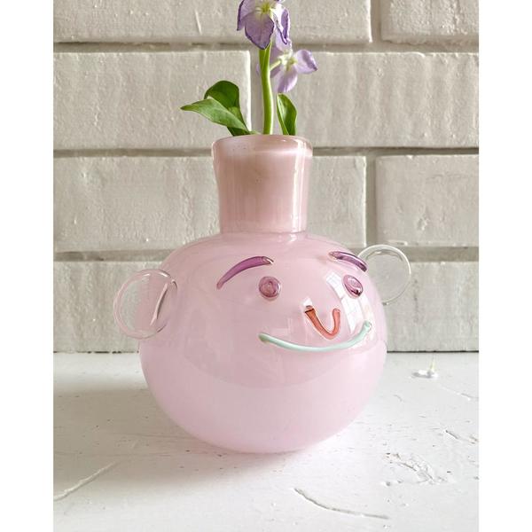 Lilac Bubble Face Vase Lilac Bubble Face Vase