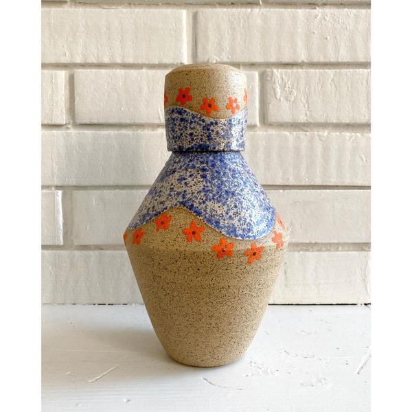 Speckled Daisy Carafe Set Speckled Daisy Carafe Set