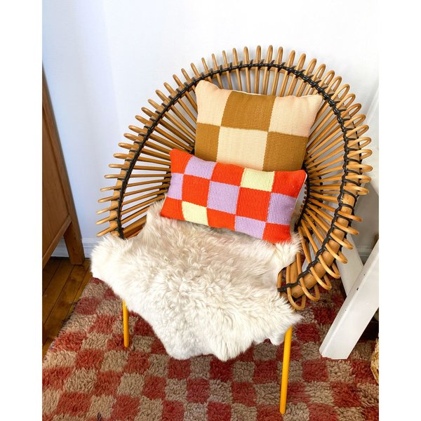 Square Checkers Pillow Square Checkers Pillow