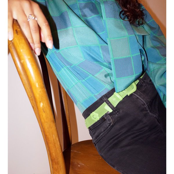 Vintage Green Daisy Belt Vintage Green Daisy Belt