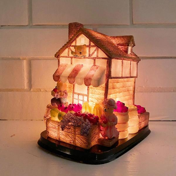 Vintage Market Bears Lamp Vintage Market Bears Lamp
