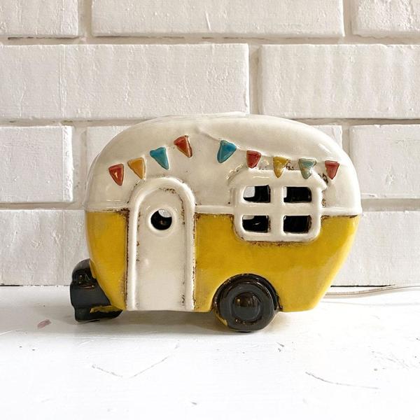 Vintage Porcelain Trailer Lamp Vintage Porcelain Trailer Lamp