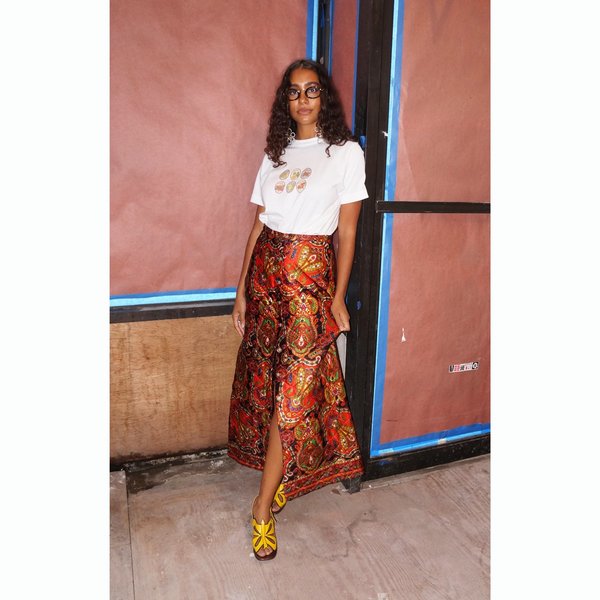 Vintage Quilted Paisley Maxi Skirt Vintage Quilted Paisley Maxi Skirt