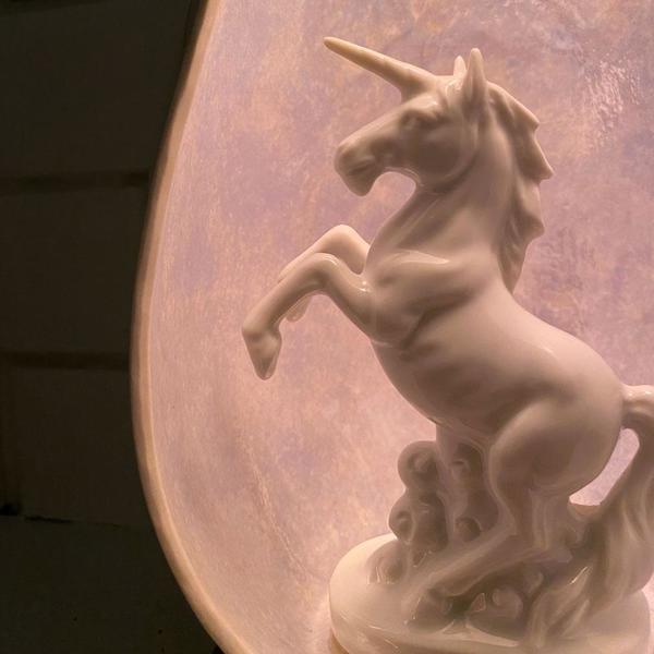 Vintage Unicorn Egg Lamp Vintage Unicorn Egg Lamp