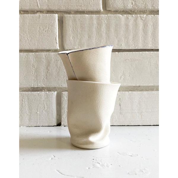 White Cambucho Porcelain Cup White Cambucho Porcelain Cup