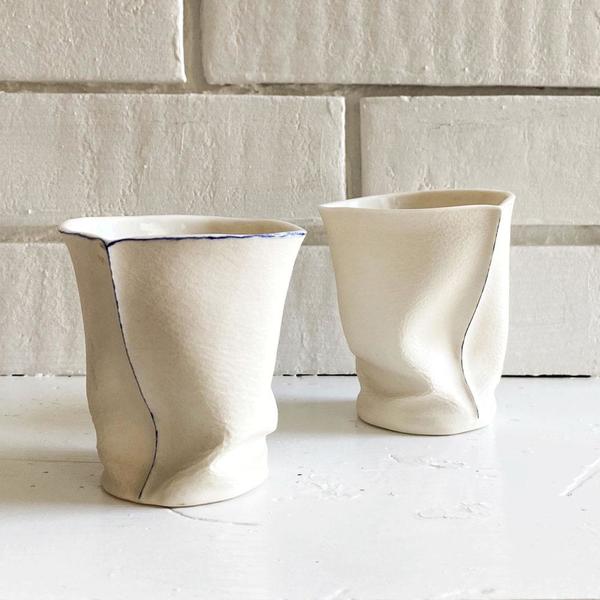White Cambucho Porcelain Cup White Cambucho Porcelain Cup