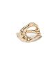 salt grass Tulun ring - brass - Thumbnail 2