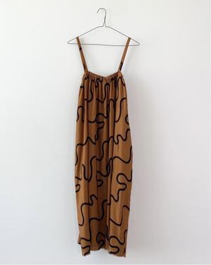 Vildblume The Marilyn Midi Dress - Squiggle Vildblume The Marilyn Midi Dress - Squiggle