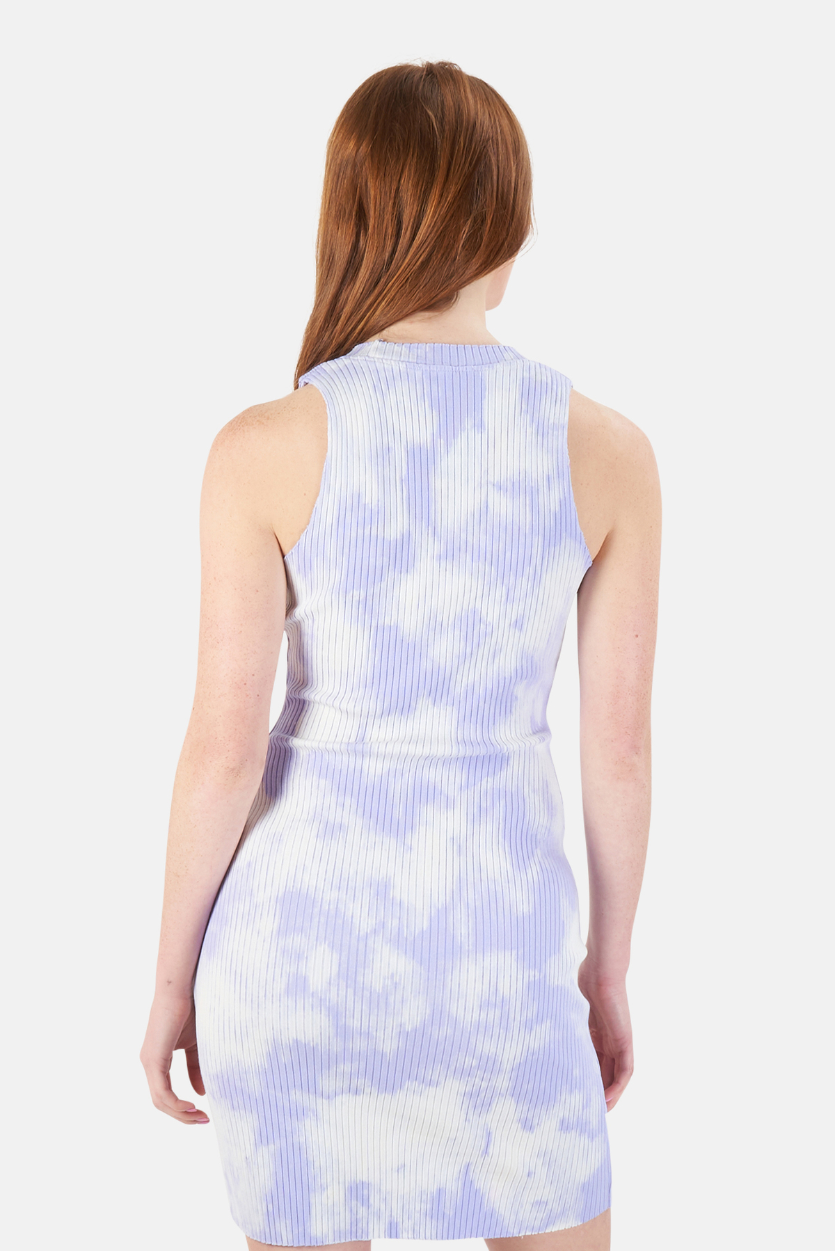 denim dress edikted Womens Destinee Halter Mini Front button detail ClosureType: tie Plus Size Black Dresses Color:WHITE DENIM