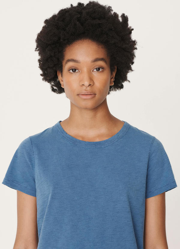 Day Cotton Jersey T-Shirt Blue Day Cotton Jersey T-Shirt Blue