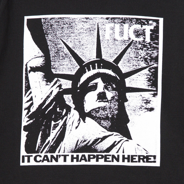FUCT SSDD IT CAN'T HAPPEN LONG SLEEVE T-SHIRT / BLACK