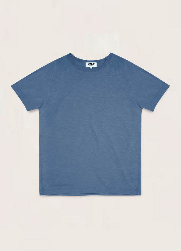 Television Cotton Raglan T-Shirt Blue Television Cotton Raglan T-Shirt Blue