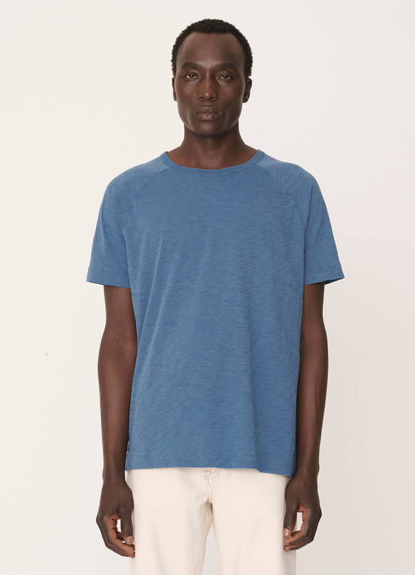 Television Cotton Raglan T-Shirt Blue Television Cotton Raglan T-Shirt Blue