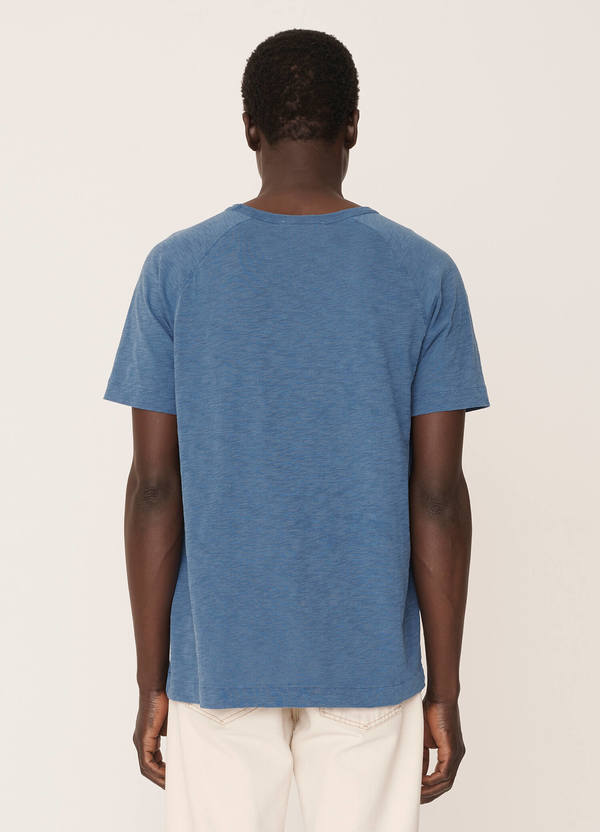 Television Cotton Raglan T-Shirt Blue Television Cotton Raglan T-Shirt Blue
