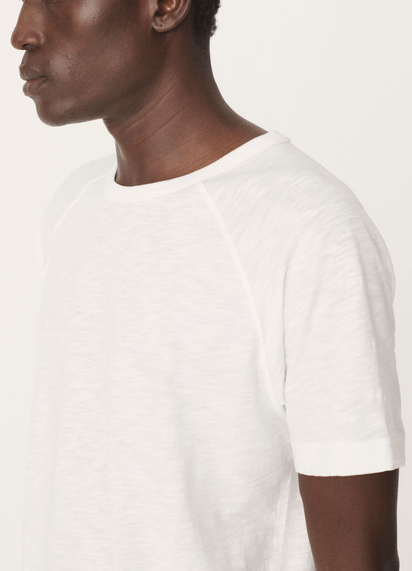 Television Cotton Raglan T-Shirt Ecru Television Cotton Raglan T-Shirt Ecru