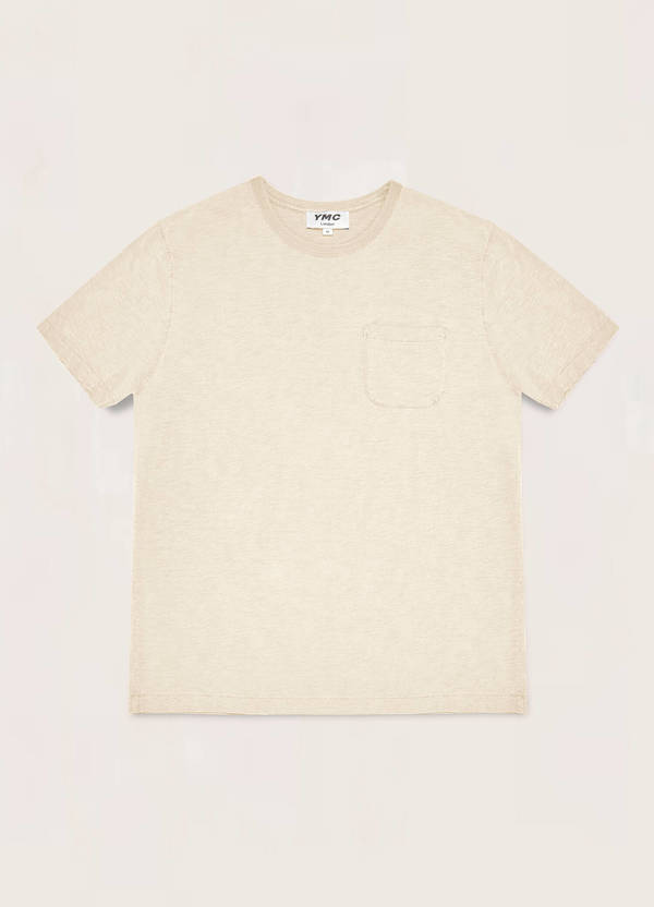 Wild Ones Cotton Slub Jersey T-Shirt Ecru Wild Ones Cotton Slub Jersey T-Shirt Ecru