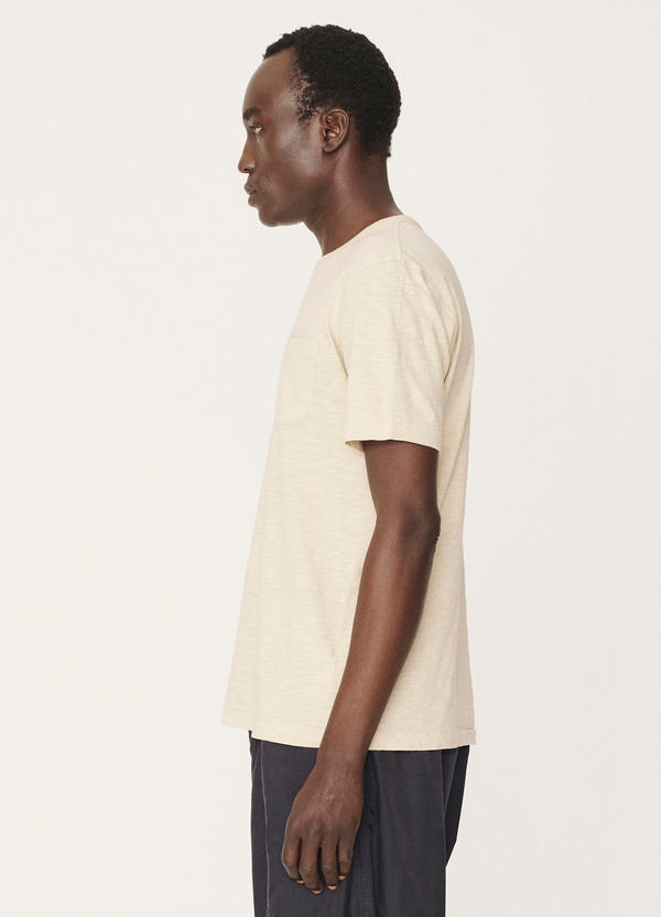 Wild Ones Cotton Slub Jersey T-Shirt Ecru Wild Ones Cotton Slub Jersey T-Shirt Ecru