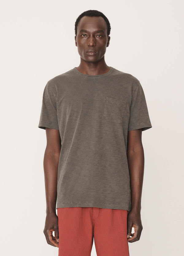 Wild Ones Cotton Slub Jersey T-Shirt Dark Olive Wild Ones Cotton Slub Jersey T-Shirt Dark Olive