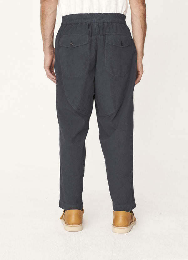 YMC Balloon Cotton Seersucker Trousers 