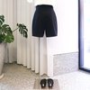Studio Nicholson Powder Cotton Shorts - Black - Thumbnail 2