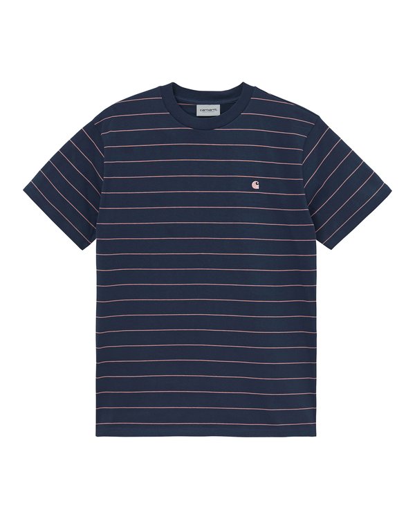 CARHARTT WIP The Denton Short Sleeve T-Shirt - Space/Malaga CARHARTT WIP The Denton Short Sleeve T-Shirt - Space/Malaga