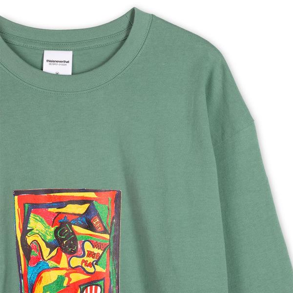 thisisneverthat Masterpiece Long Sleeve T-Shirt - Green thisisneverthat Masterpiece Long Sleeve T-Shirt - Green