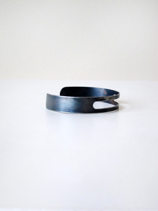 Kat Seale Cut Out Cuff, Steel Kat Seale Cut Out Cuff, Steel