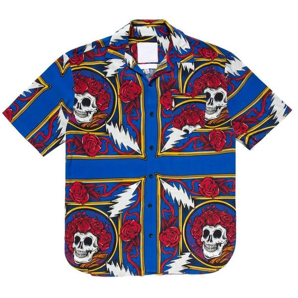 Chinatown Market Border Bandana S/S Button Up - Multi Chinatown Market Border Bandana S/S Button Up - Multi