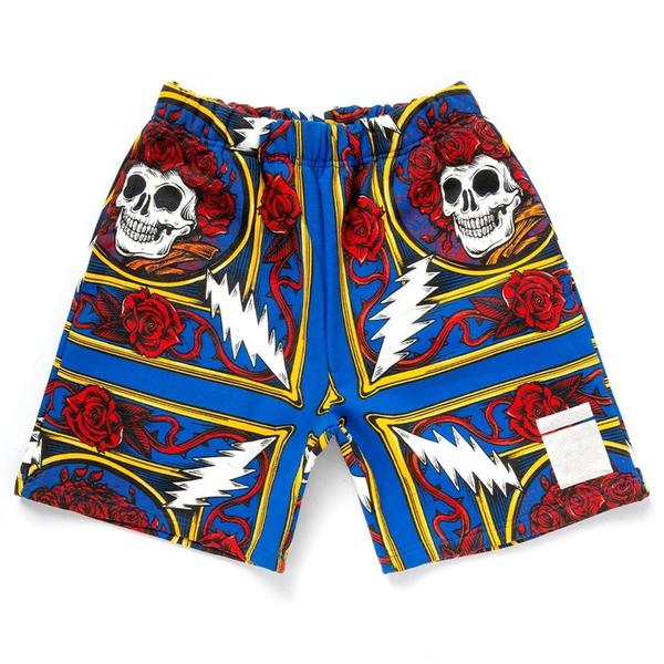 Chinatown Market Border Bandana Shorts - Multi Chinatown Market Border Bandana Shorts - Multi