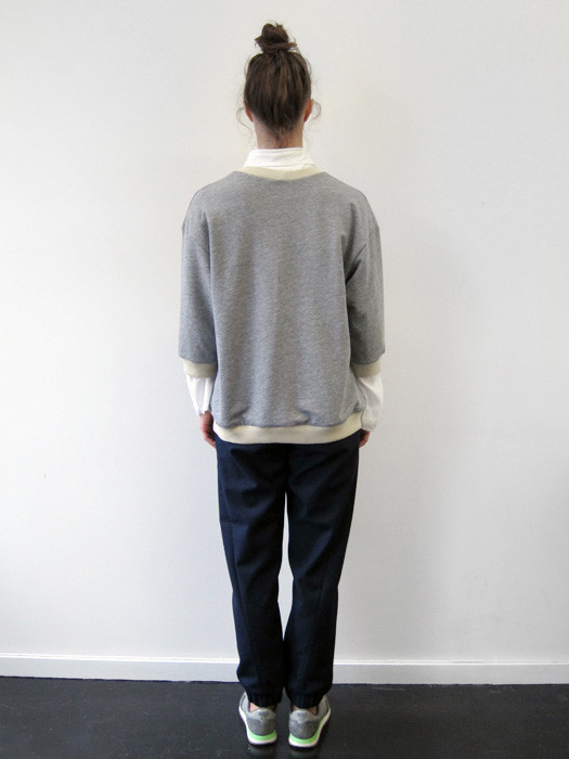 Nancy Stella Soto Cutout Fleece Sweatshirt Nancy Stella Soto Cutout Fleece Sweatshirt