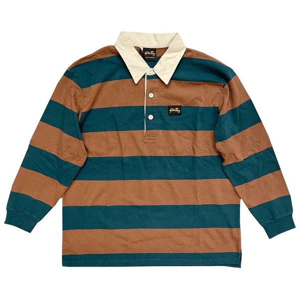 Stan Ray RUGBY SHIRT - CARBON/SANDSTONE 