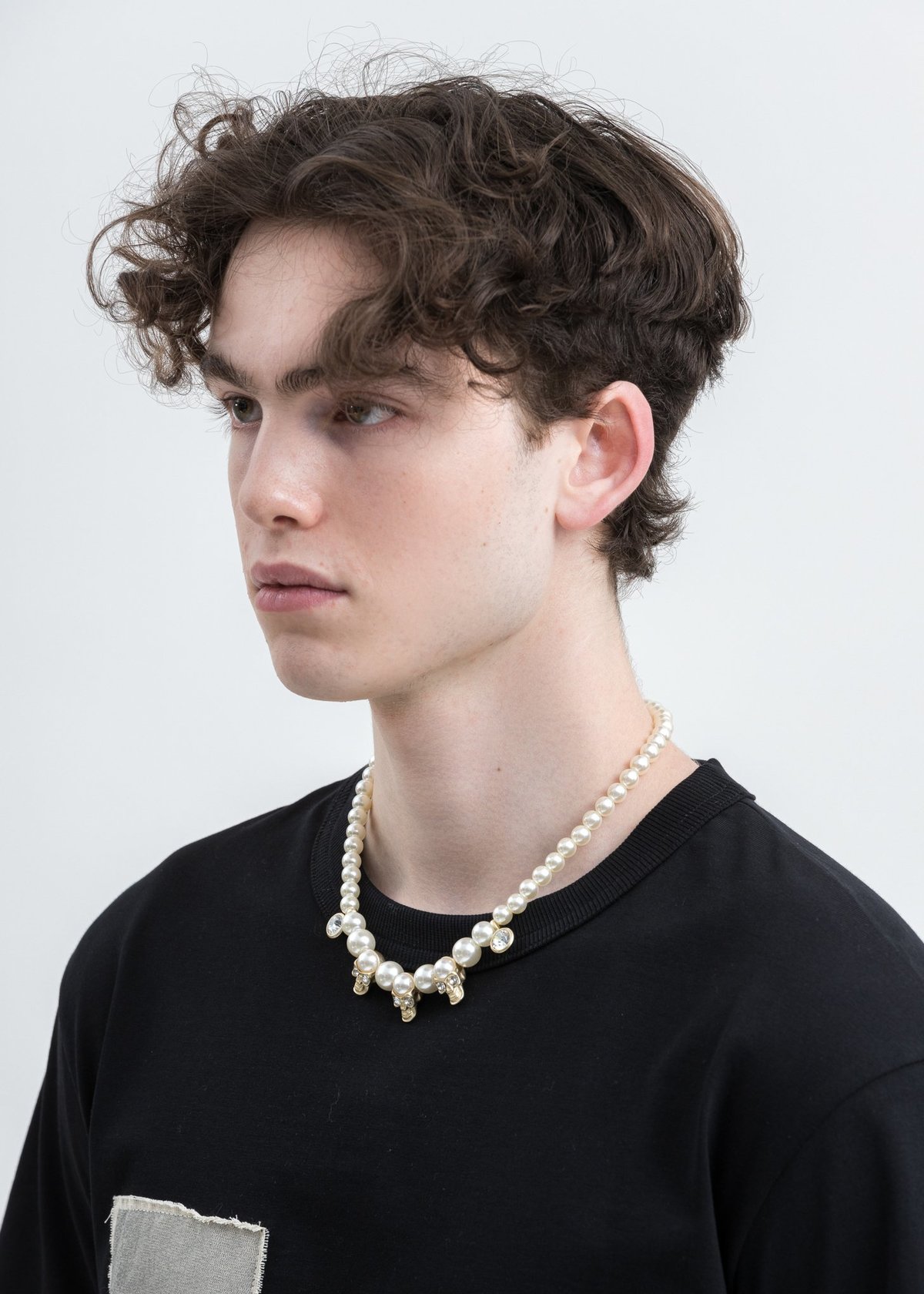 EVAE Pearl And Skull Necklace | Garmentory
