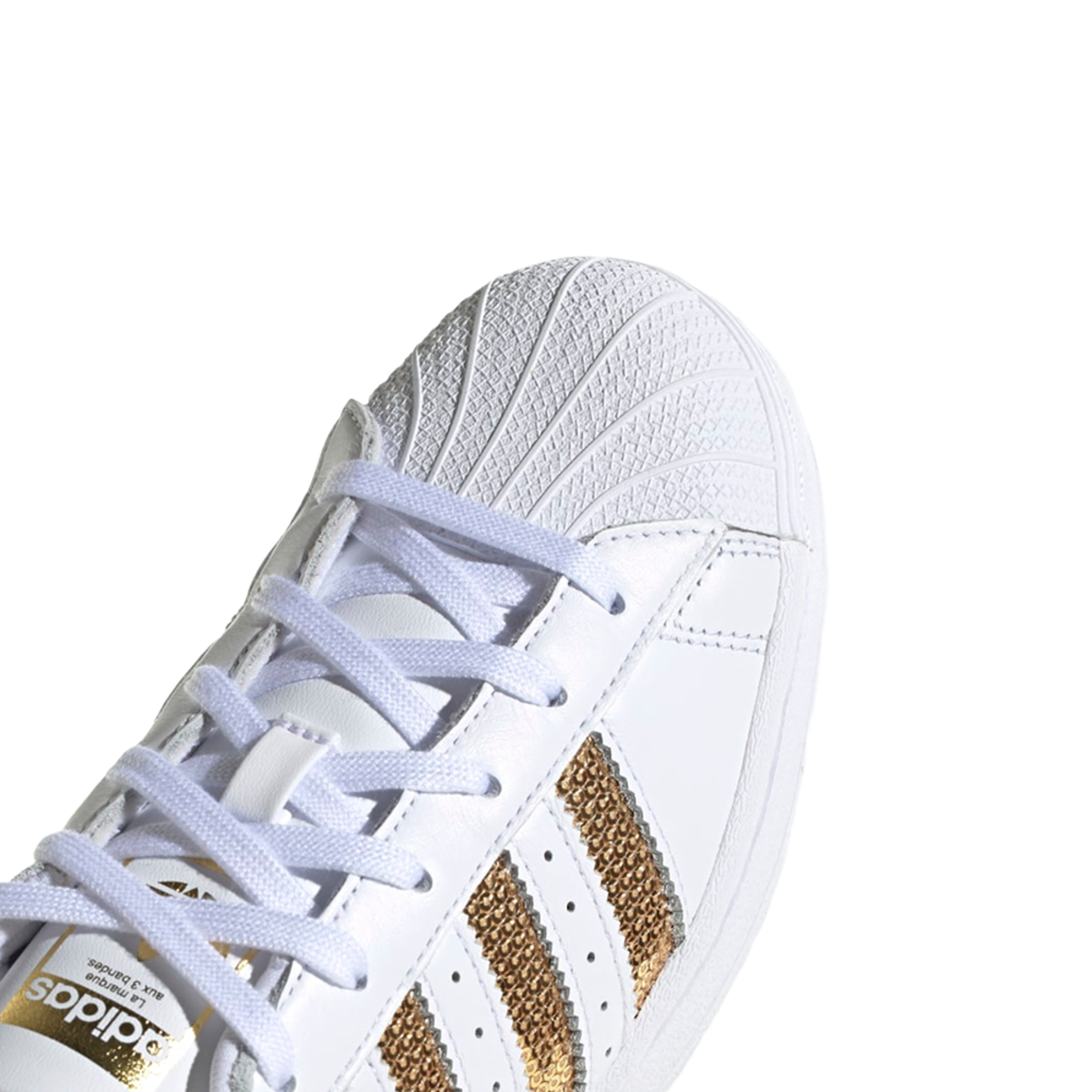 adidas gazelle silver green womens adidas Women's Superstar II Shoes, Size 9.5, Cream White/Better Scarlet/Gum main image 1