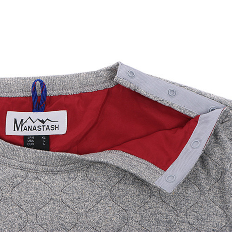 MANASTASH LAYER THERMOLITE INSULATED T-SHIRT 2 / GREY