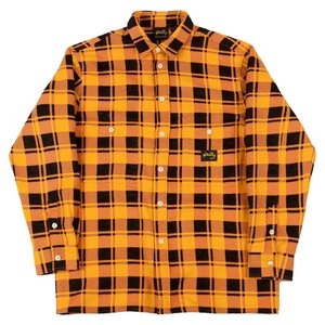 Stan Ray FLANNEL SHIRT - BURNT ORANGE 