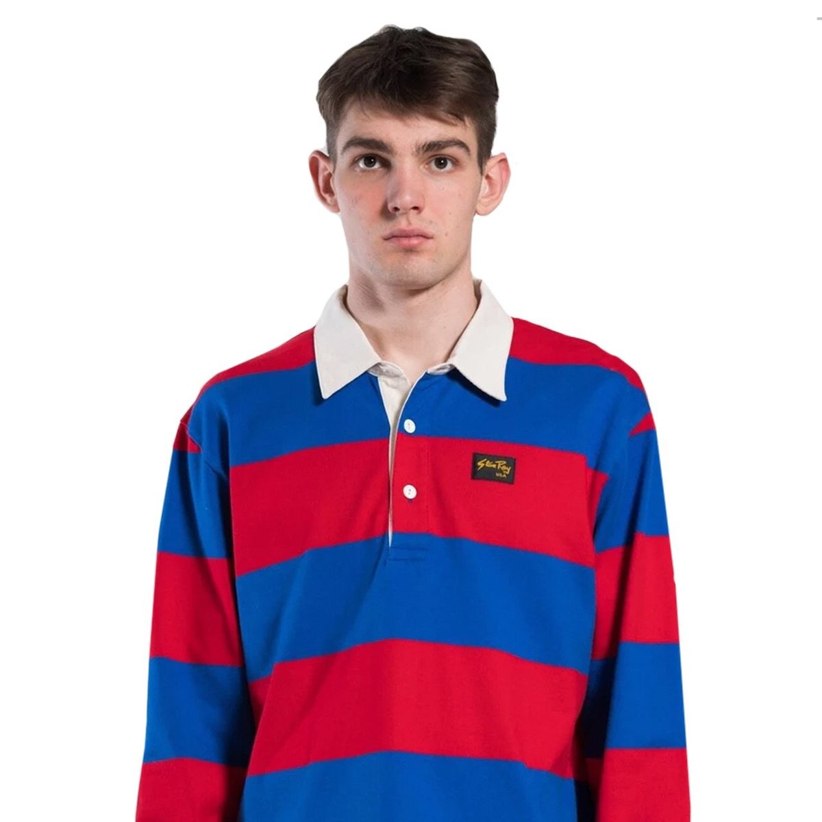 Stan Ray Rugby STAN RAY FOOTBALL RUGBY SHIRT - BLUE/RED | Garmentory
