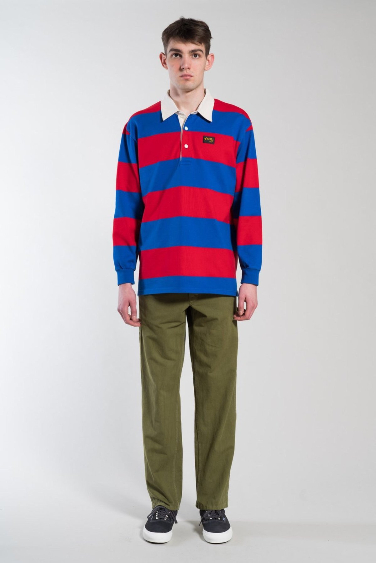 Stan Ray Rugby STAN RAY FOOTBALL RUGBY SHIRT - BLUE/RED | Garmentory