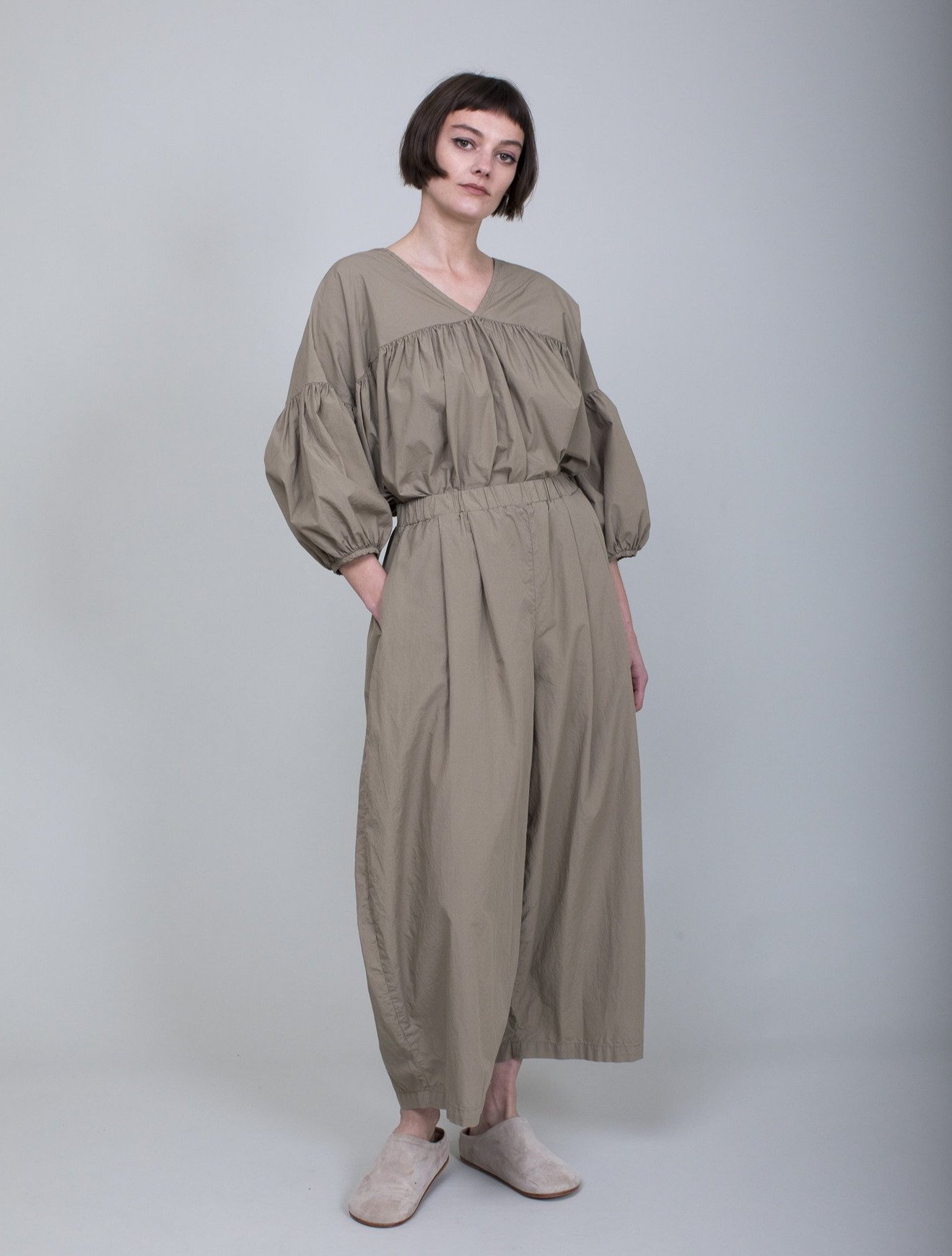 Black Crane Wide Leg Pants Clay Garmentory