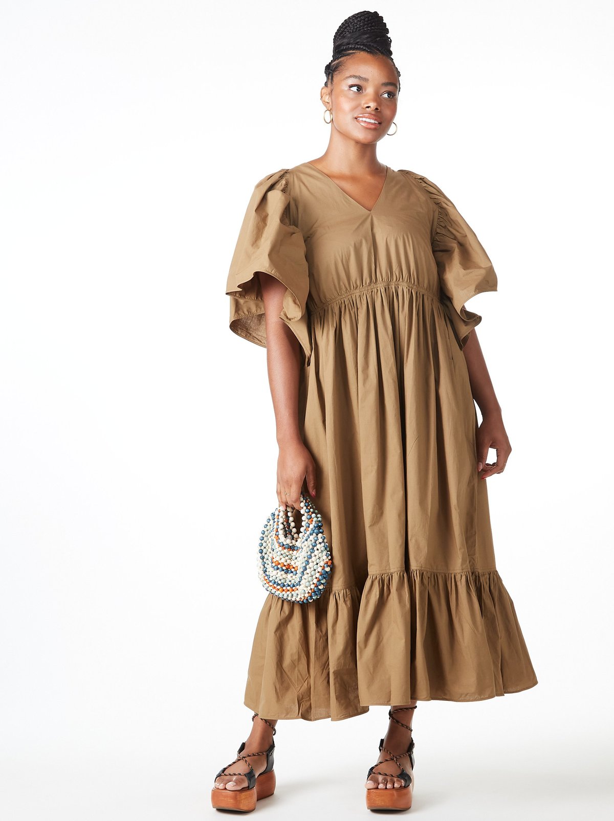 Laurence Bras Hibiscus Dress - FOREST - Image 2 of 4