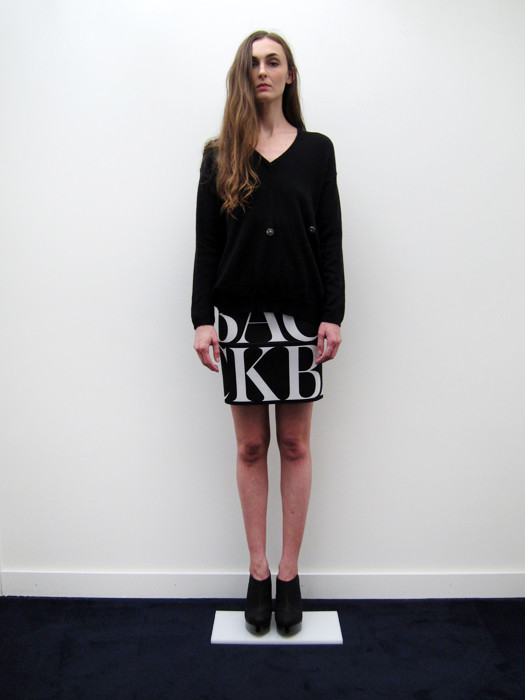 Ann-Sofie Back Logo Elastic Skirt Ann-Sofie Back Logo Elastic Skirt