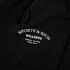 Sporty & Rich Wellness Studio Sweatpant - Noir - Thumbnail 2