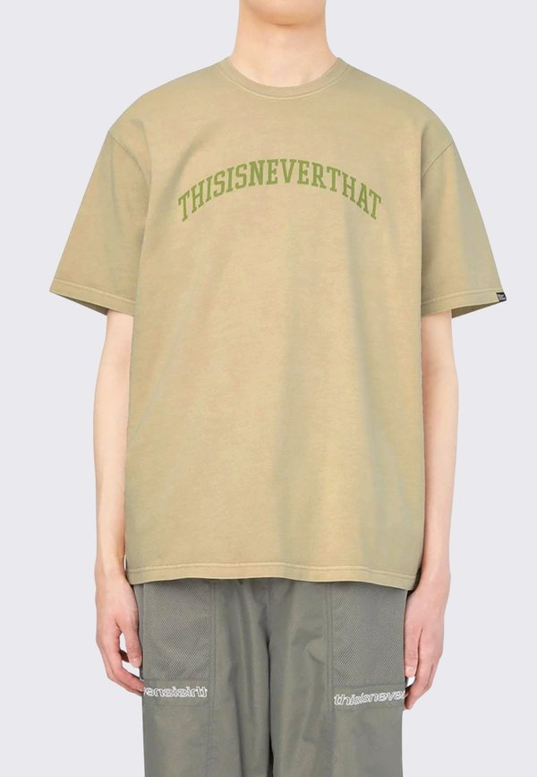 ThisIsNeverThat Arc Logo T-Shirt - tan ThisIsNeverThat Arc Logo T-Shirt - tan