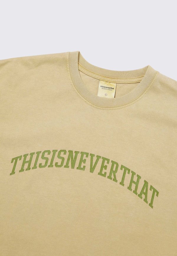 ThisIsNeverThat Arc Logo T-Shirt - tan ThisIsNeverThat Arc Logo T-Shirt - tan