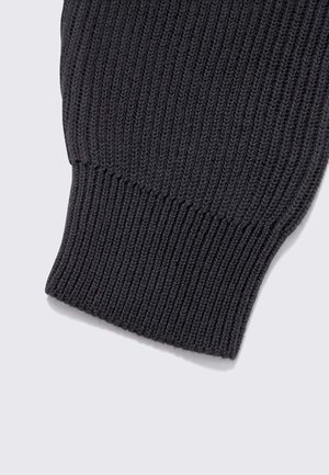 ThisIsNeverThat E/T-Logo Rib Cardigan - black ThisIsNeverThat E/T-Logo Rib Cardigan - black