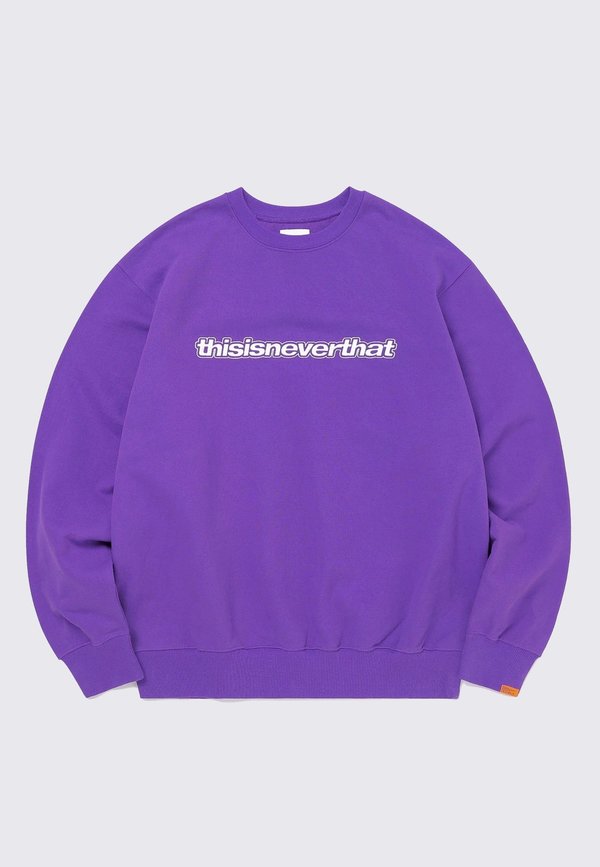 ThisIsNeverThat ESP Logo Crewneck sweater - purple ThisIsNeverThat ESP Logo Crewneck sweater - purple