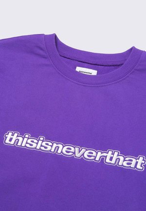 ThisIsNeverThat ESP Logo Crewneck sweater - purple ThisIsNeverThat ESP Logo Crewneck sweater - purple