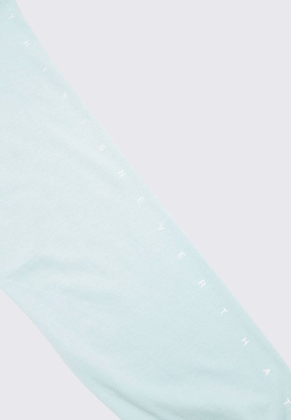 ThisIsNeverThat Intl Logo Long Sleeve tee - pale blue ThisIsNeverThat Intl Logo Long Sleeve tee - pale blue