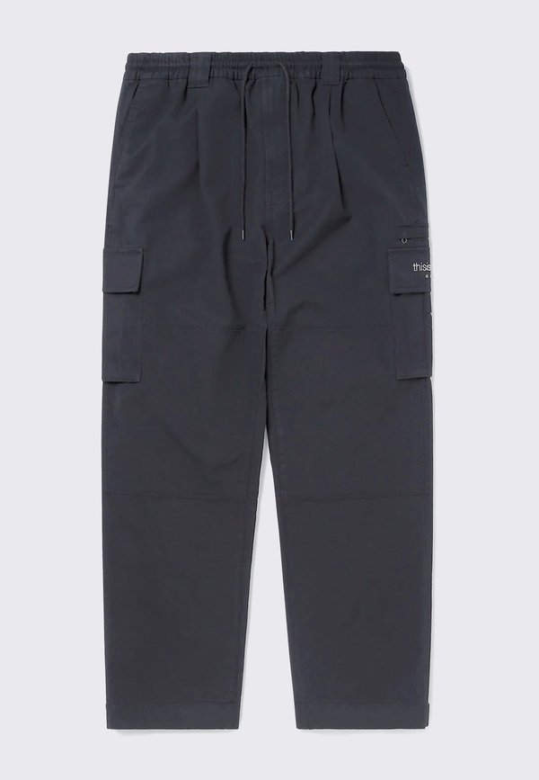 ThisIsNeverThat L Logo Cargo Pant - black ThisIsNeverThat L Logo Cargo Pant - black