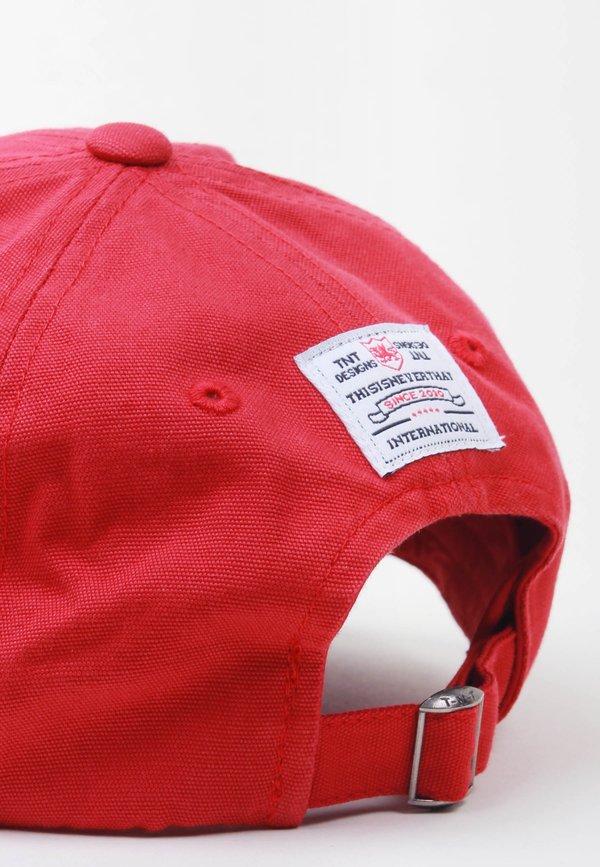 ThisIsNeverThat Sport Club 7 Panel Cap - red ThisIsNeverThat Sport Club 7 Panel Cap - red